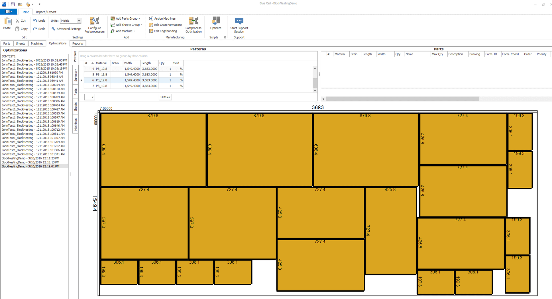 BlueCell BlockNest